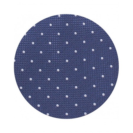 Corbata azul marino con lunares blancos | Estilo atemporal