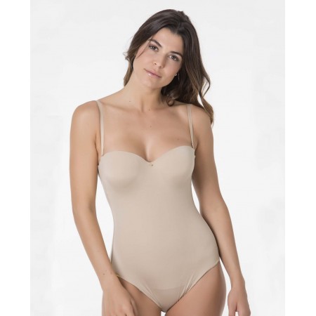 Body Marfil Reductor Sin Tirantes | Compresión Firme