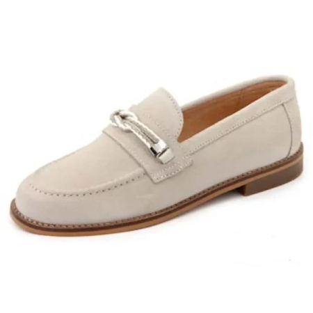 Naútico de comunión serraje crudo con nudo