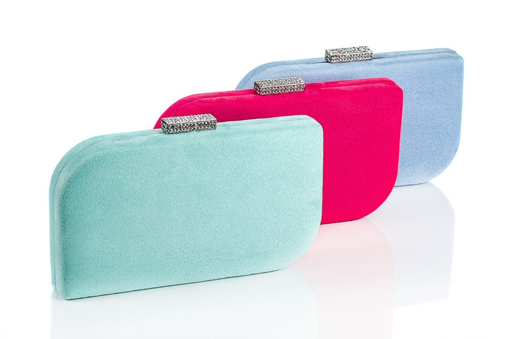 Clutch antelina rectangular