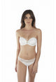 Sujetador estilo bandeau con tirantes extraíbles y diseño prehormado con foam