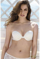 Sujetador superbra doble push up, sin tirantes y con aro continuo, efecto realce