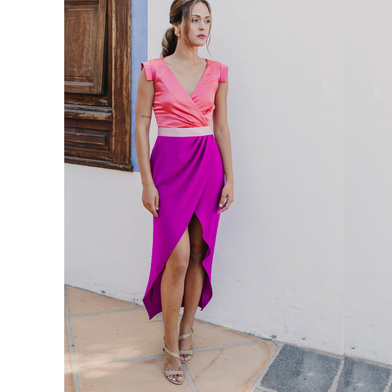 Vestido Coral