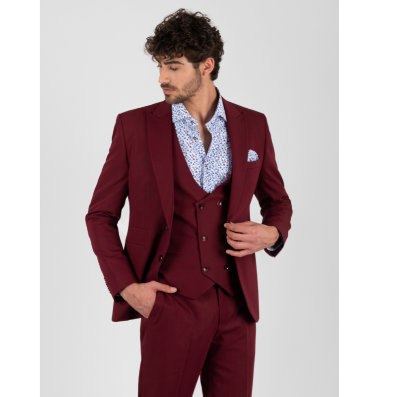 Traje hombre color