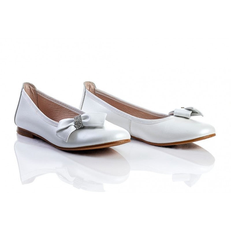 Bailarina lazo cristal blanco