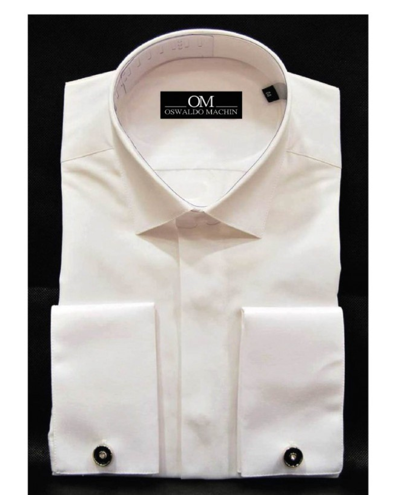 Camisa novio cuello quebrado