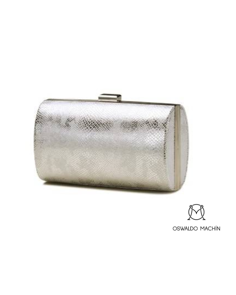 Clutch metálico con estampado