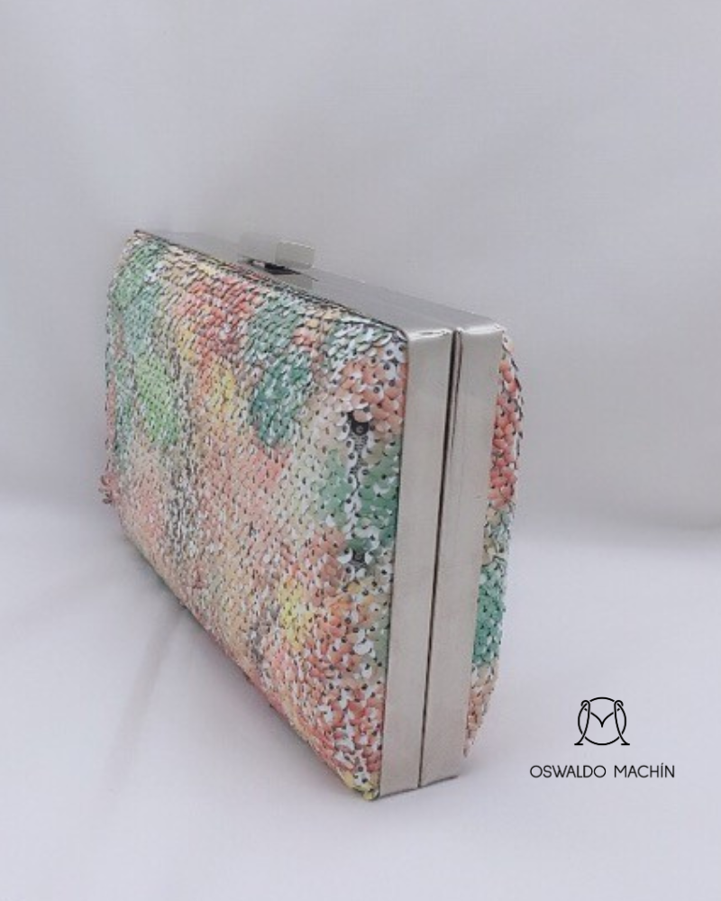 Clutch fiesta lentejuelas