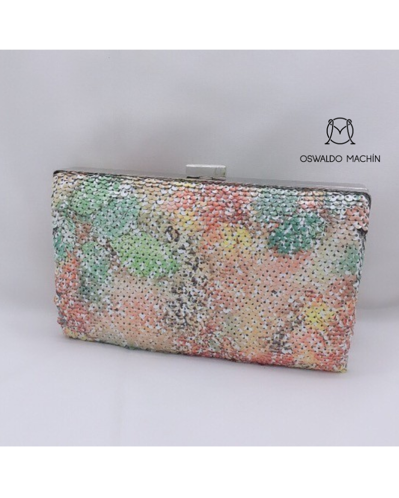 Clutch fiesta lentejuelas