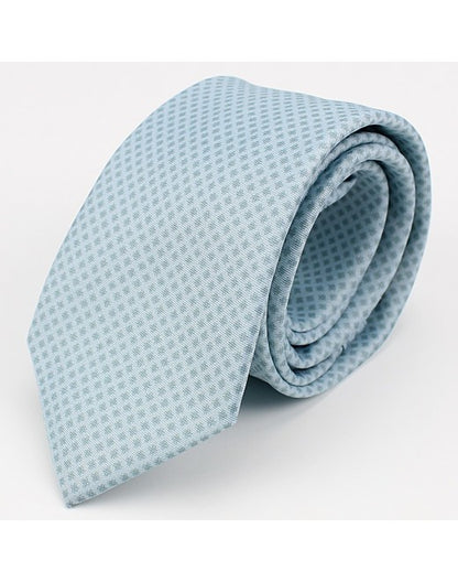 Corbata Aguamarina con Rombos