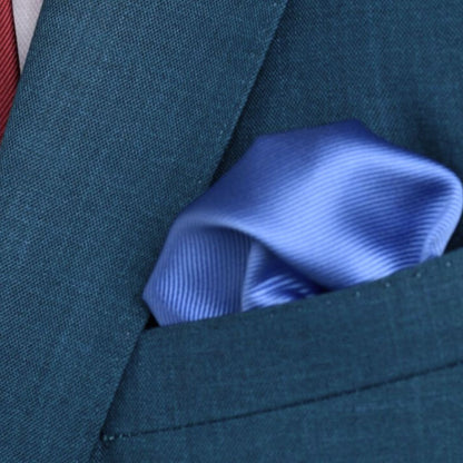 Traje Hombre Azul Elegante Corte Clásico