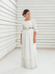 HILO | Vestido de Comunión Natural en Algodón Plumeti